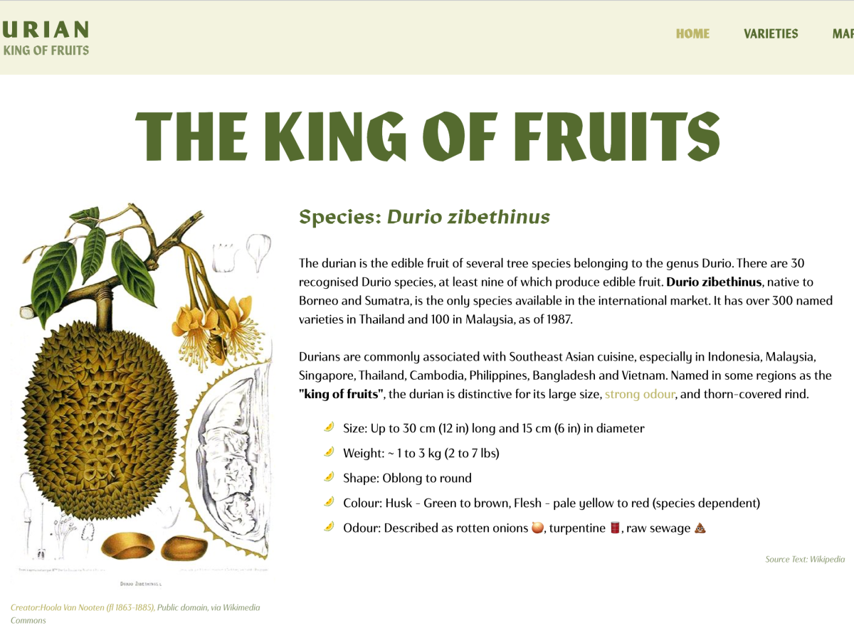 Durian Website