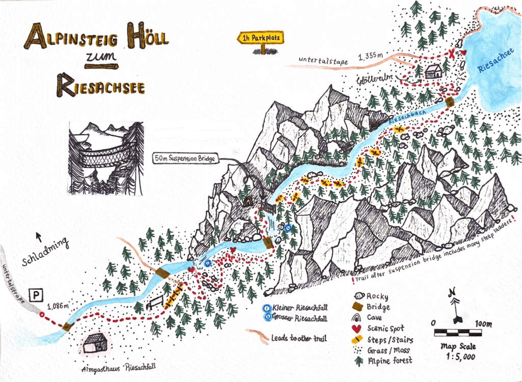 Hand-drawn Croquis Map